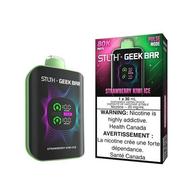 STLTH X GEEK BAR - DISPOSABLE - STRAWBERRY KIWI ICE