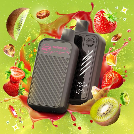FLAVOUR BEAST BEAST MODE MAX 2 - 50K - DISPOSABLE - SOUR GUSHIN S. STRAWBERRY KIWI