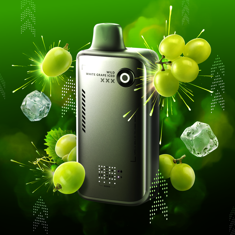 FLAVOUR BEAST ALPHA - 80K - DISPOSABLE - WILD WHITE GRAPE ICED