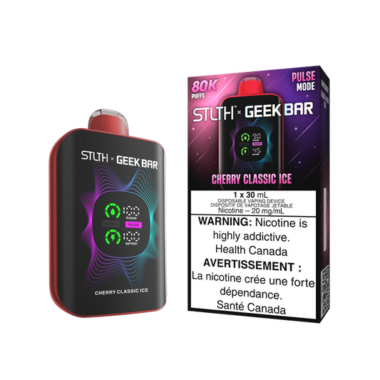 STLTH X GEEK BAR - DISPOSABLE - CHERRY CLASSIC ICE