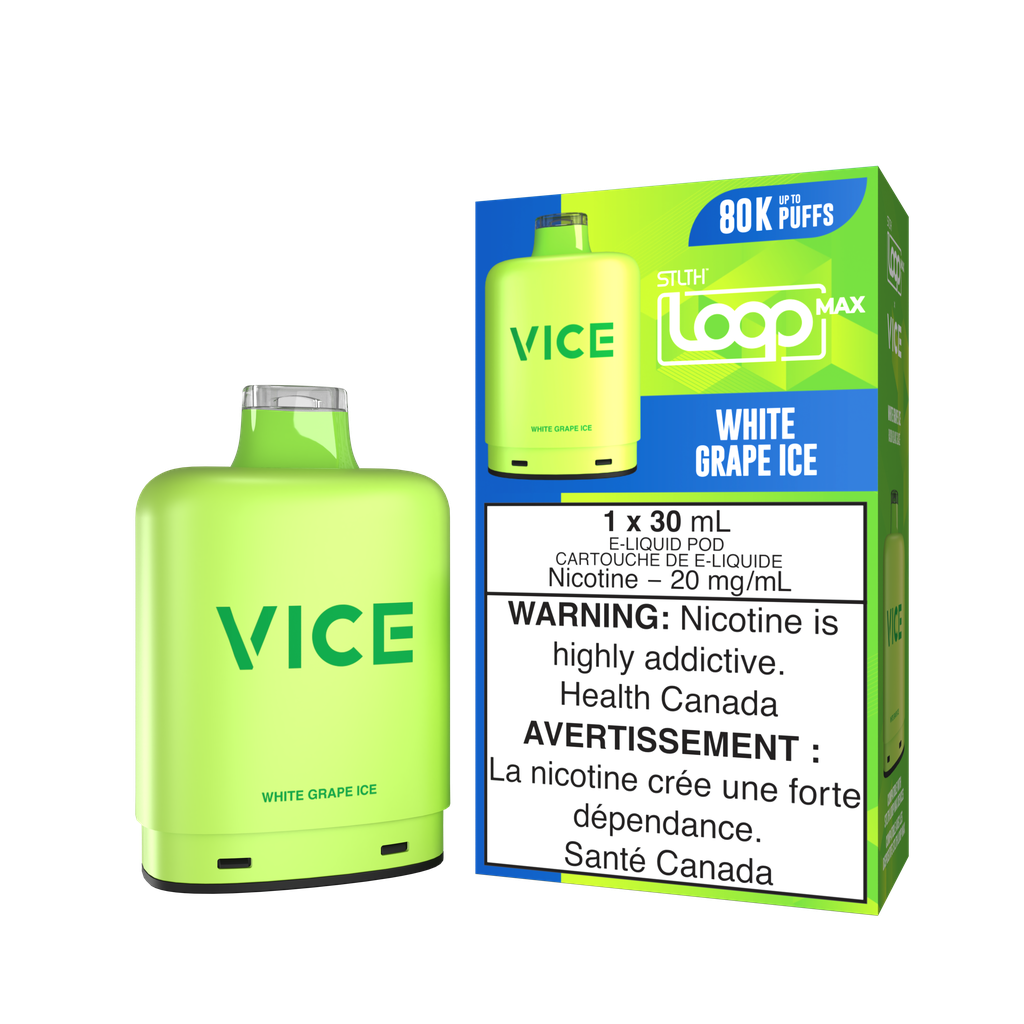STLTH - LOOP MAX X VICE - 80K - POD - WHITE GRAPE ICE