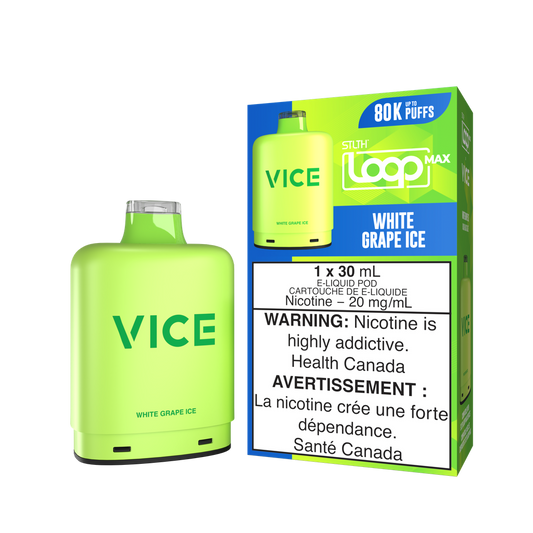 STLTH - LOOP MAX X VICE - 80K - POD - WHITE GRAPE ICE