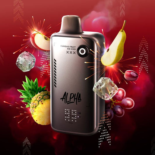 FLAVOUR BEAST ALPHA - 80K - DISPOSABLE - FAMOUS FRUIT KO ICED