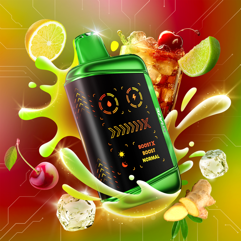 KRAZE MEGA X - DISPOSABLE - 48K - CHERRY MTN CITRUS ICE