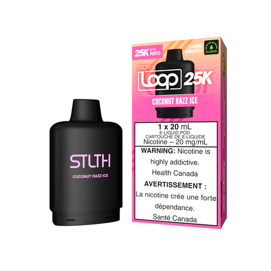STLTH - LOOP - 25K - POD - COCONUT RAZZ ICE