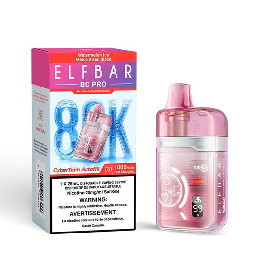 ELF BAR BC PRO DISPOSABLE - 80K - WATERMELON ICE