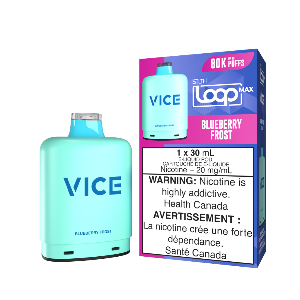 STLTH - LOOP MAX X VICE - 80K - POD - BLUEBERRY FROST