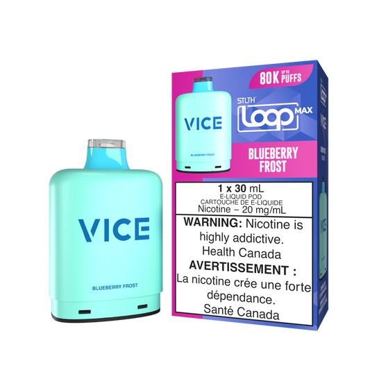 STLTH - LOOP MAX X VICE - 80K - POD - BLUEBERRY FROST