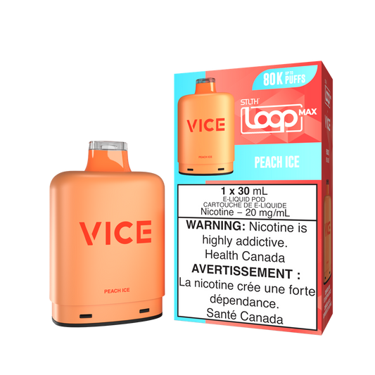 STLTH - LOOP MAX X VICE - 80K - POD - PEACH ICE