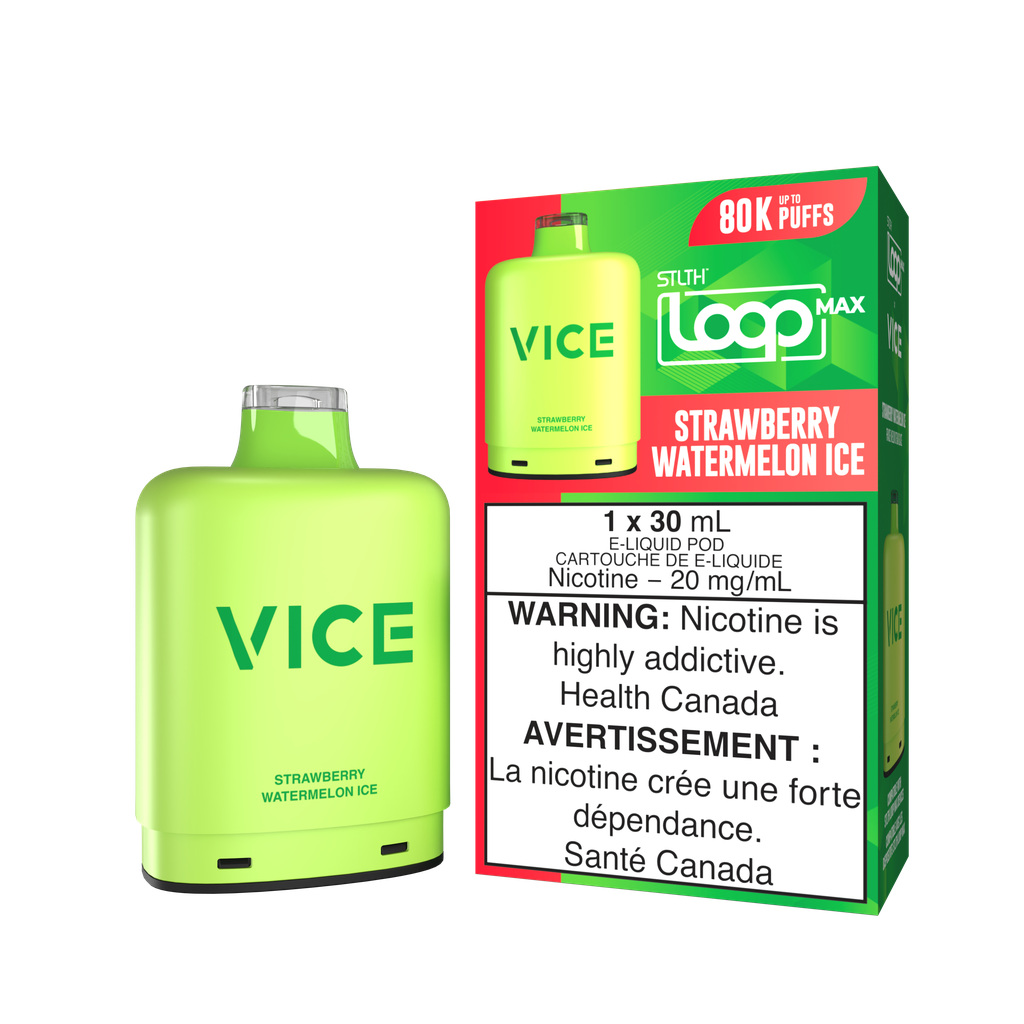 STLTH - LOOP MAX X VICE - 80K - POD - STRAWBERRY WATERMELON ICE