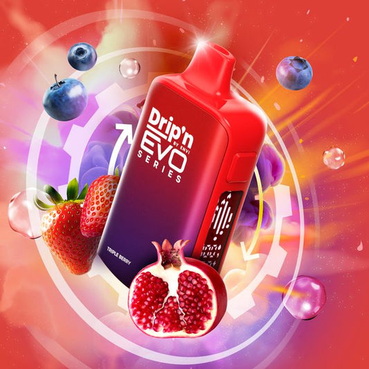 DRIP'N BY ENVI EVO - 63K - DISPOSABLE - TRIPLE BERRY
