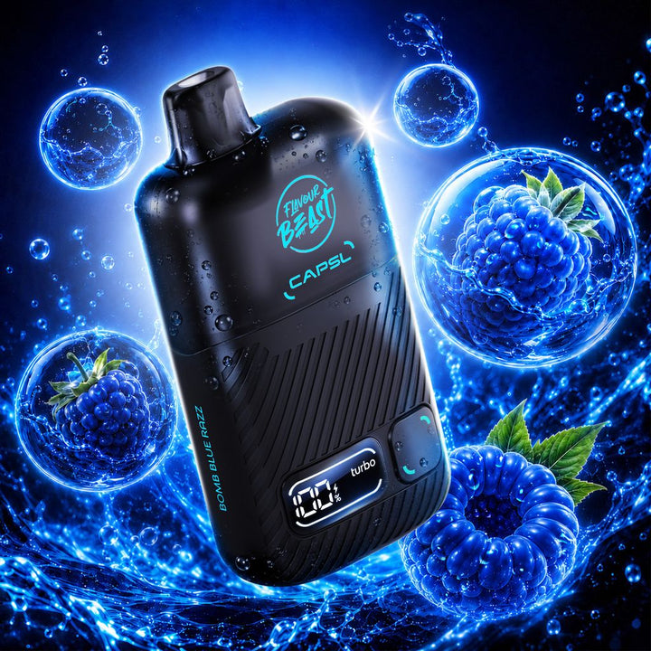 CAPSL - AFX30 - DISPOSABLE - 150K - BOMB BLUE RAZZ