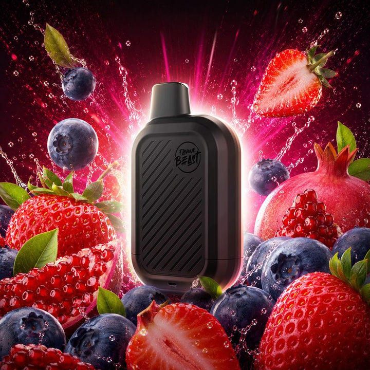 FLAVOUR BEAST SIX - 24K - DISPOSABLE - TRIPPIN TRIPLE BERRY