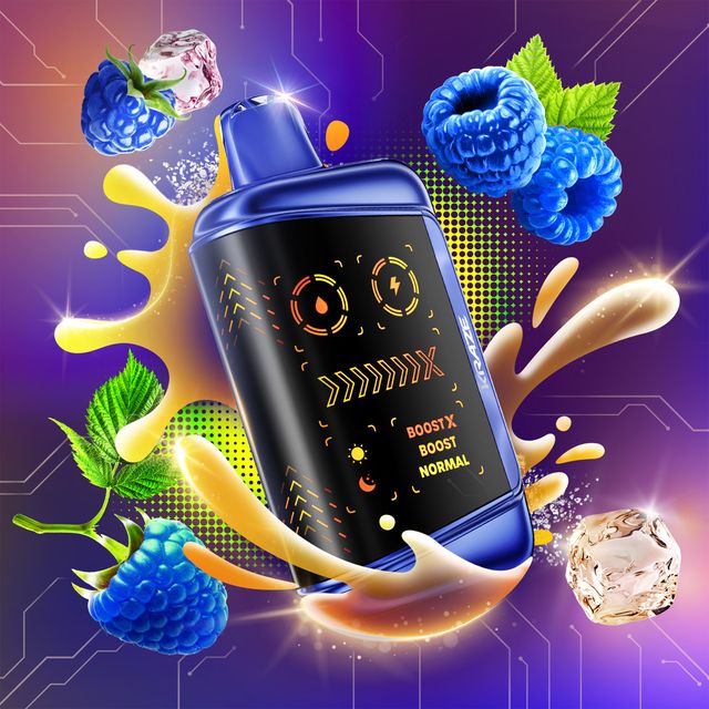 KRAZE MEGA X - DISPOSABLE - 48K - TANGY BLUE RAZZ ICE