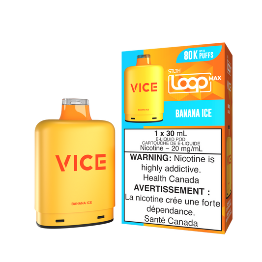 STLTH - LOOP MAX X VICE - 80K - POD - BANANA ICE