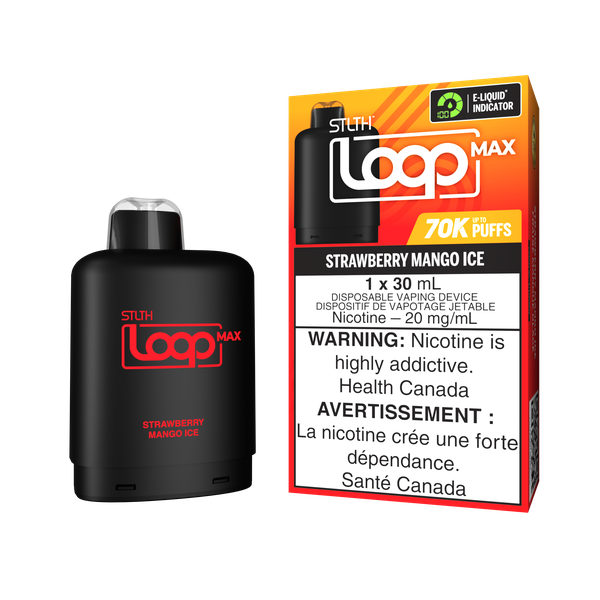 STLTH - LOOP MAX - 70K - POD - STRAWBERRY MANGO ICE
