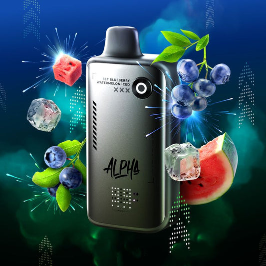FLAVOUR BEAST ALPHA - 80K - DISPOSABLE - BET BLUEBERRY WATERMELON ICED