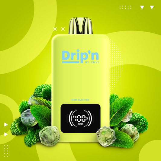 DRIP'N BY ENVI - 70K - DISPOSABLE - MINT BLAST ICE