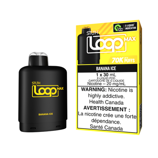 STLTH - LOOP MAX - 70K - POD - BANANA ICE