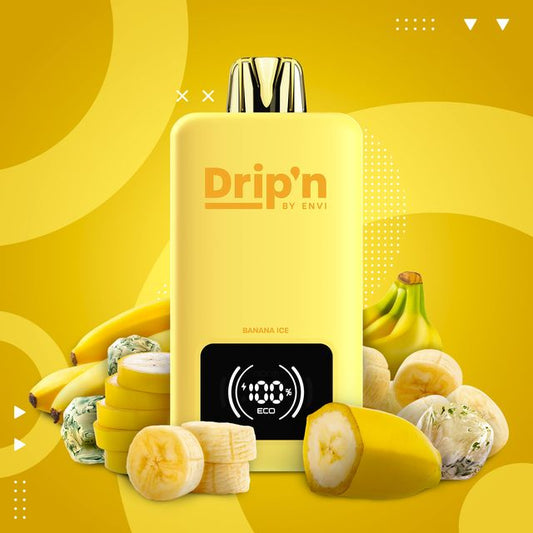 DRIP'N BY ENVI - 70K - DISPOSABLE - BANANA ICE