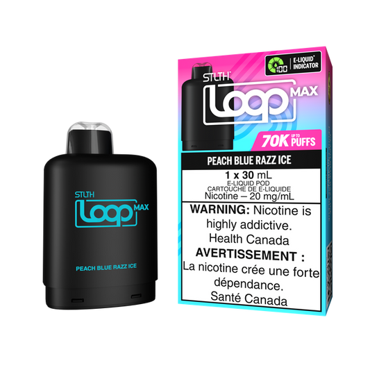 STLTH - LOOP MAX - 70K - POD - PEACH BLUE RAZZ ICE