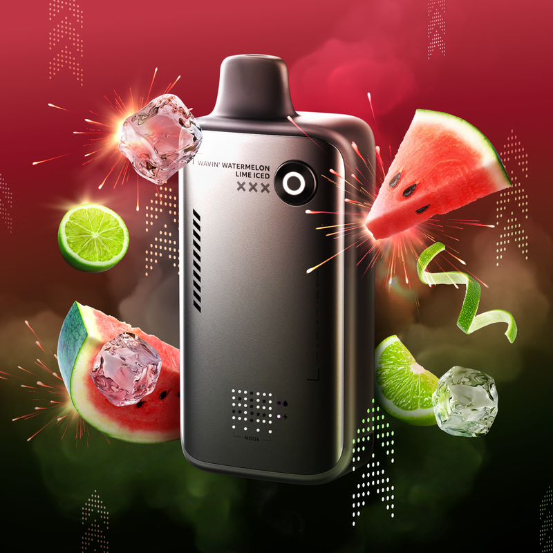 FLAVOUR BEAST ALPHA - 80K - DISPOSABLE - WAVIN' WATERMELON LIME ICED