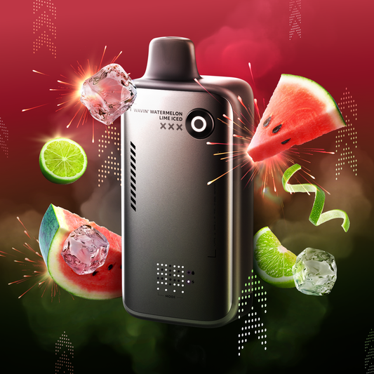 FLAVOUR BEAST ALPHA - 80K - DISPOSABLE - WAVIN' WATERMELON LIME ICED