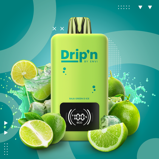 DRIP'N BY ENVI - 70K - DISPOSABLE - BAJA GREEN D ICE