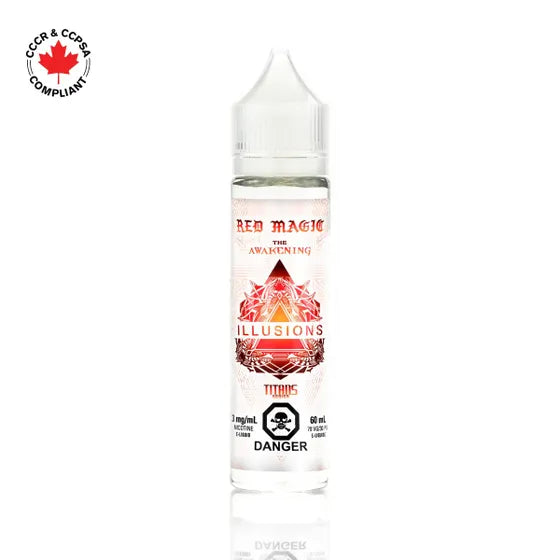 ILLUSIONS |3mg Freebase Nic |60mL NIC E-Liquid [ONTARIO]