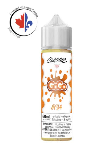 RY4 by GOGO JUICE |Freebase Nic| 60mL E Liquid [ONTARIO]